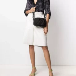 Karl Lagerfeld K/Studio quilted camera bag