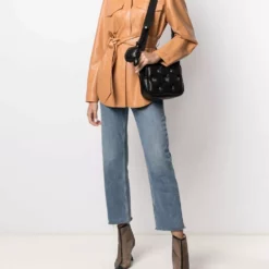 Karl Lagerfeld K/Ikonik pin-detail camera bag