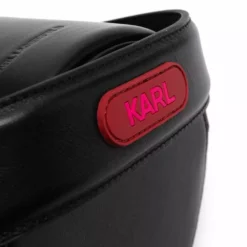 Karl Lagerfeld K/Charms leather bucket hat