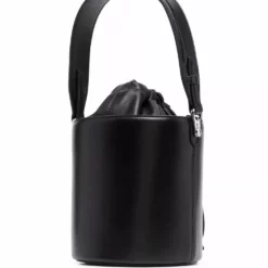 Karl Lagerfeld K/Charms leather bucket hat