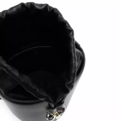 Karl Lagerfeld K/Charms leather bucket hat