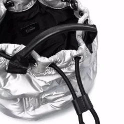 Karl Lagerfeld K/Monogram logo-detail bucket bag