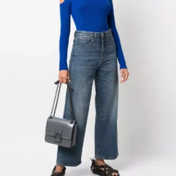 Karl Lagerfeld Autograph logo shoulder bag