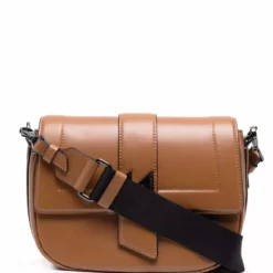 Karl Lagerfeld K/Saddle leather crossbody bag