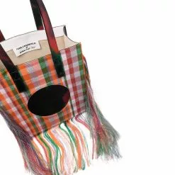 Karl Lagerfeld x Kennet Ize fringe-trim tote