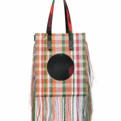 Karl Lagerfeld x Kennet Ize fringe-trim tote