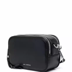 Karl Lagerfeld K/Studio logo-pin camera bag