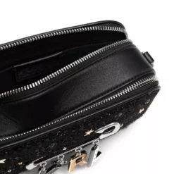 Karl Lagerfeld K/Studio logo-pin camera bag