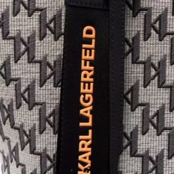Karl Lagerfeld jacquard-monogram tote bag