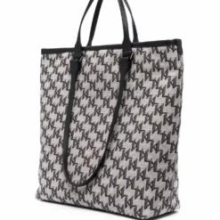 Karl Lagerfeld jacquard-monogram tote bag