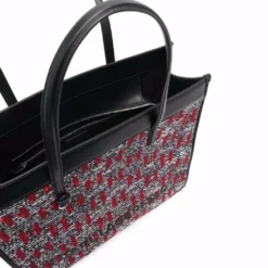 Karl Lagerfeld K/Skuare bouclé tote bag