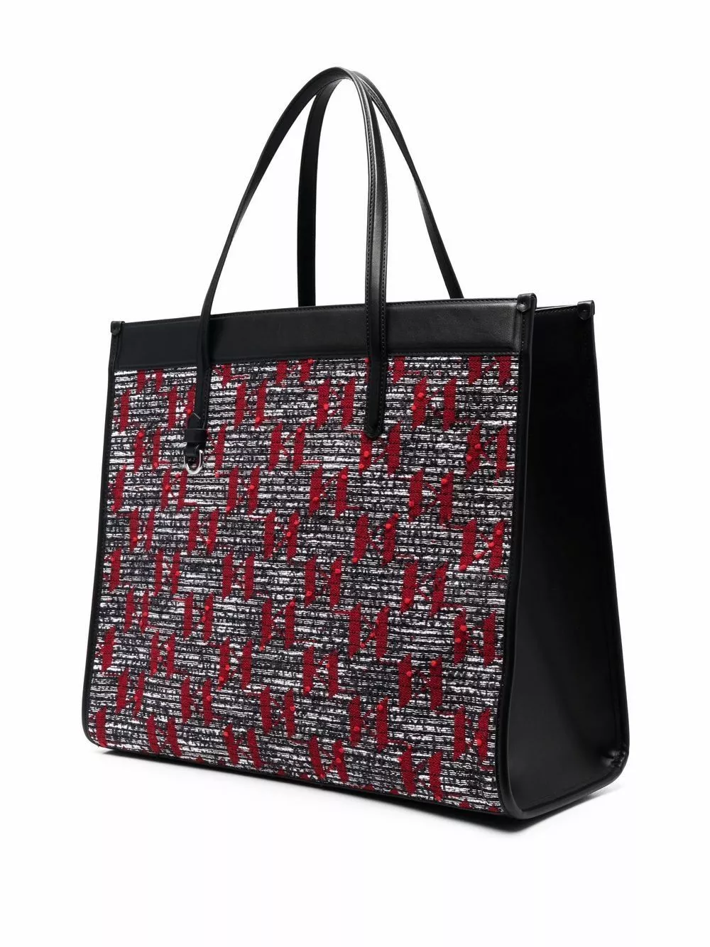 Karl Lagerfeld K/Skuare bouclé tote bag