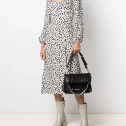 Karl Lagerfeld logo-plaque saddle bag