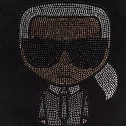 Karl Lagerfeld K/Ikonik rhinestone-Karl tote bag