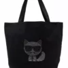 Karl Lagerfeld K/Ikonik rhinestone-Choup tote bag