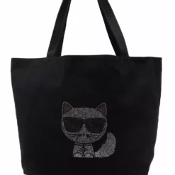 Karl Lagerfeld K/Ikonik rhinestone-Choup tote bag
