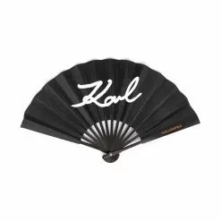 Karl Lagerfeld Karl signature print fan