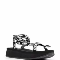 Karl Lagerfeld Velocita strappy wedge sandals