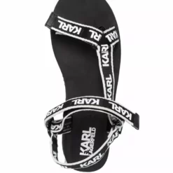 Karl Lagerfeld Velocita strappy wedge sandals