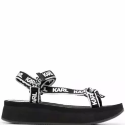 Karl Lagerfeld Velocita strappy wedge sandals