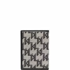 Karl Lagerfeld monogram-print wallet