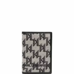 Karl Lagerfeld monogram-print wallet