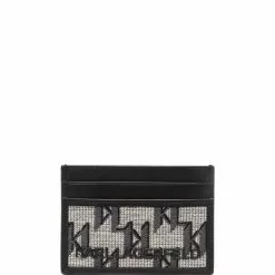 Karl Lagerfeld monogram-jacquard wallet