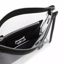 Karl Lagerfeld K/Ikonik transparent clutch bag