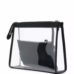 Karl Lagerfeld K/Ikonik transparent clutch bag
