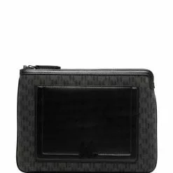 Karl Lagerfeld monogram logo iPad case