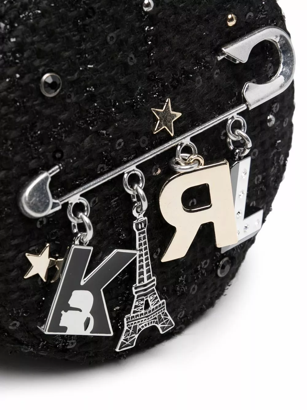 Karl Lagerfeld K/Studio pin-charm boucle bag