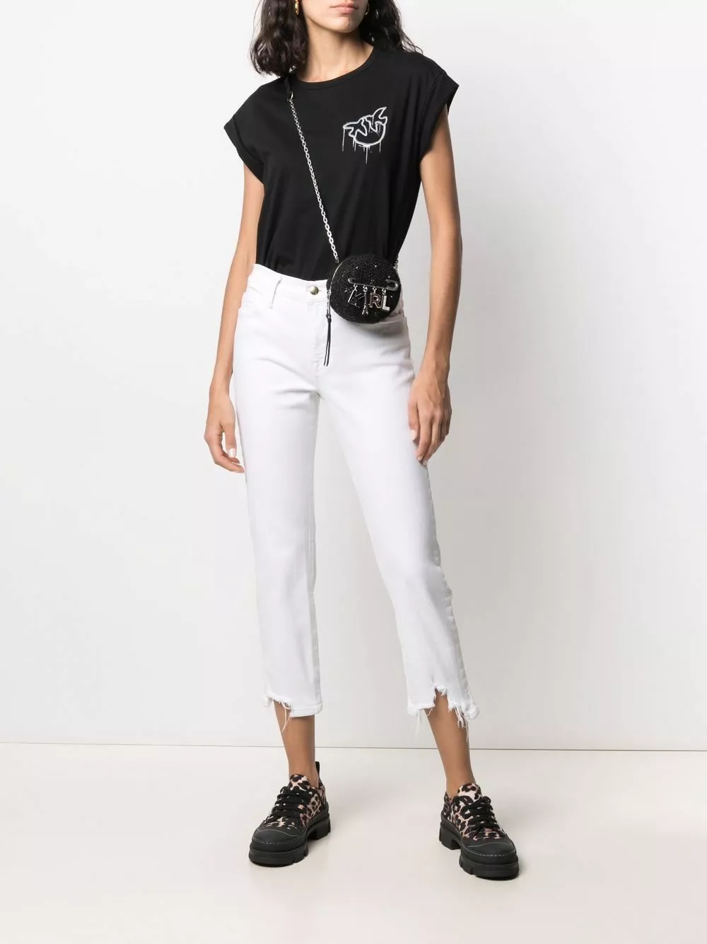 Karl Lagerfeld K/Studio pin-charm boucle bag