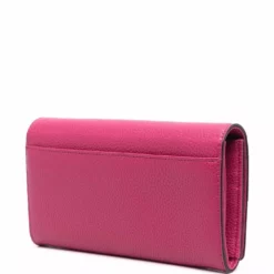 Karl Lagerfeld Stone Wallet On Chain pebbled crossbody bag