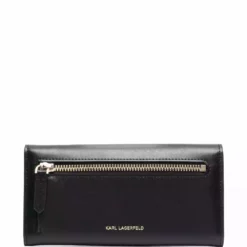 Karl Lagerfeld K/Autograph leather foldover wallet