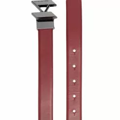 Karl Lagerfeld K/Monogram reversible logo-buckle belt