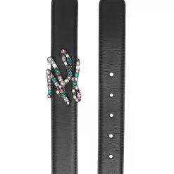 Karl Lagerfeld K/Autograph sparkle belt