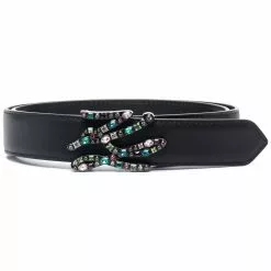 Karl Lagerfeld K/Autograph sparkle belt