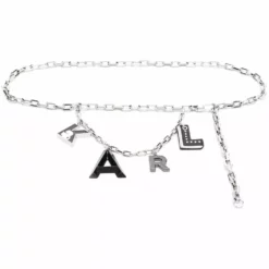 Karl Lagerfeld Karl Letters chain belt