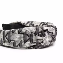 Karl Lagerfeld monogram jacquard headband