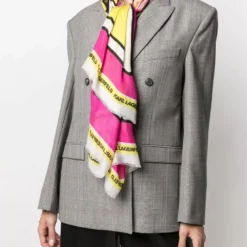 Karl Lagerfeld RSG Surf-print scarf