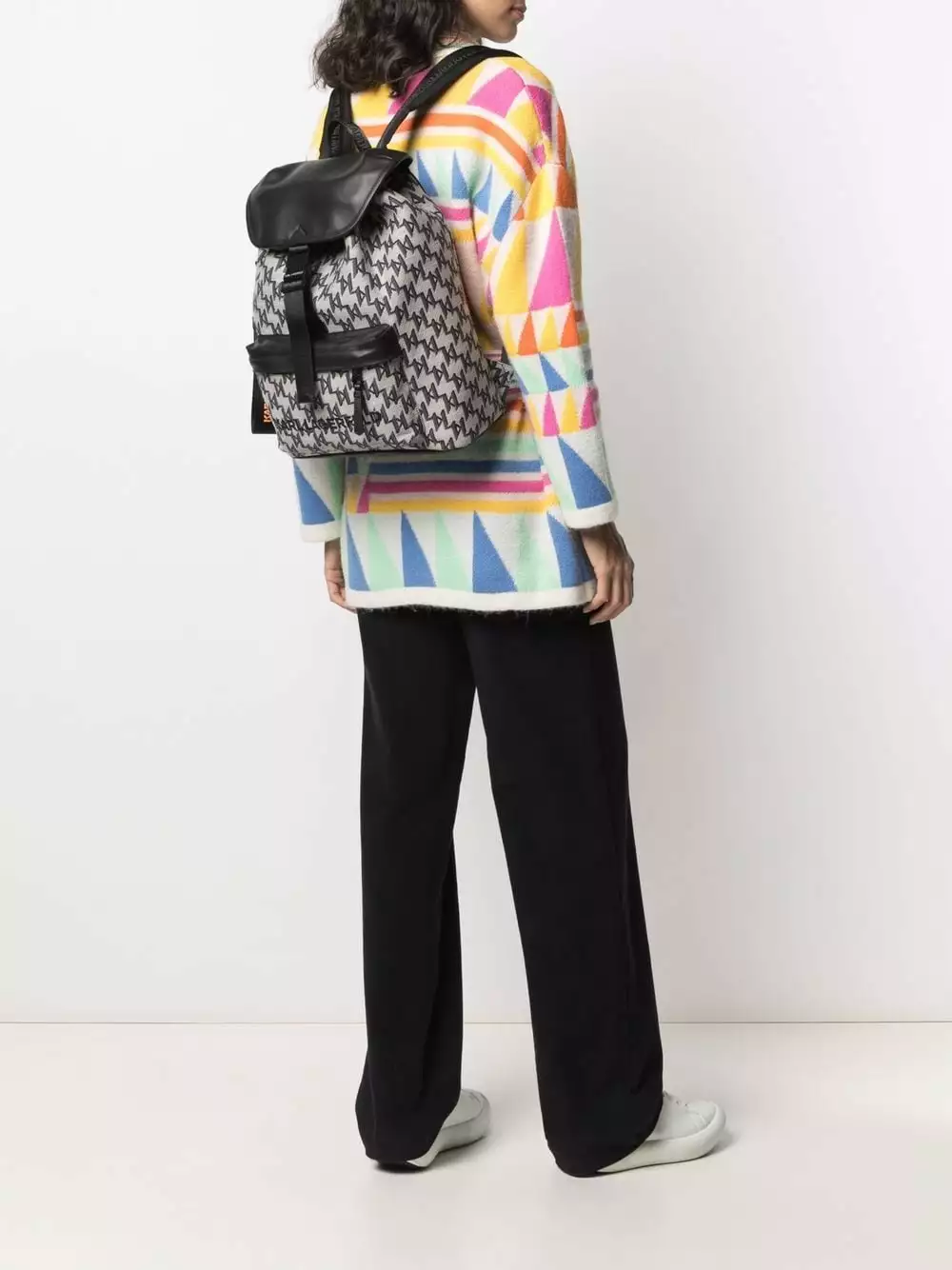 Karl Lagerfeld K/Monogram jacquard backpack