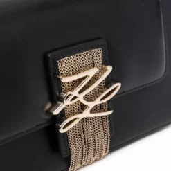 Karl Lagerfeld K/Autograph leather clutch bag