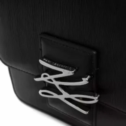 Karl Lagerfeld Karl autograph leather satchel