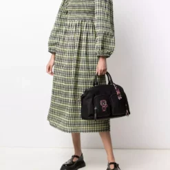 Karl Lagerfeld ikonik biarritz satchel