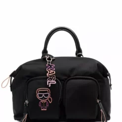 Karl Lagerfeld ikonik biarritz satchel