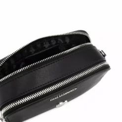 Karl Lagerfeld K/Ikonik leather camera bag