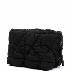 Karl Lagerfeld quilted studio bucket bag