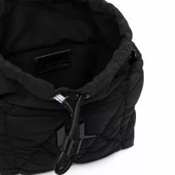 Karl Lagerfeld quilted studio bucket bag