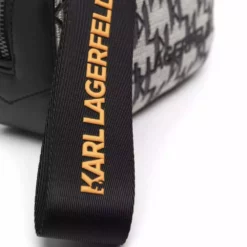 Karl Lagerfeld K/Monogram jacquard camera bag