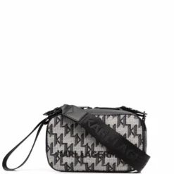 Karl Lagerfeld K/Monogram jacquard camera bag